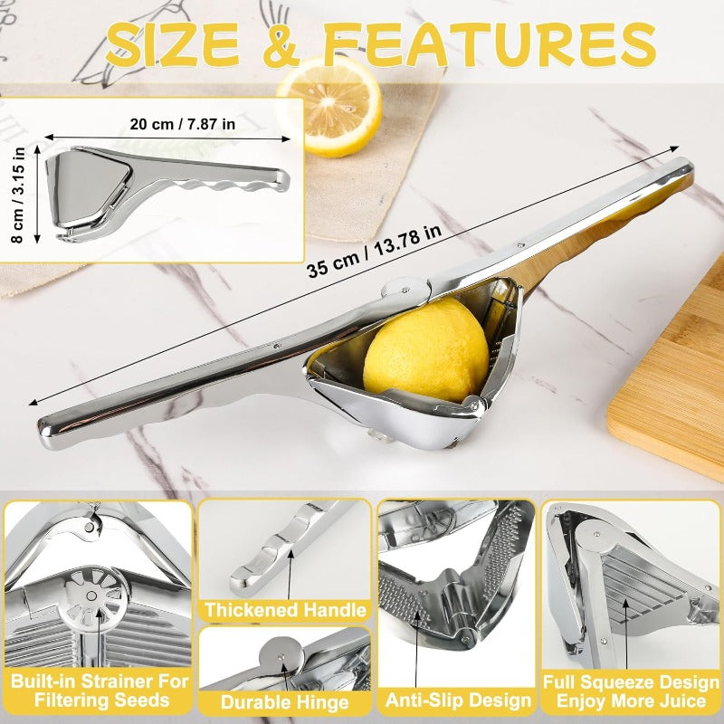 Effortless Flat Citrus Press Bowlift