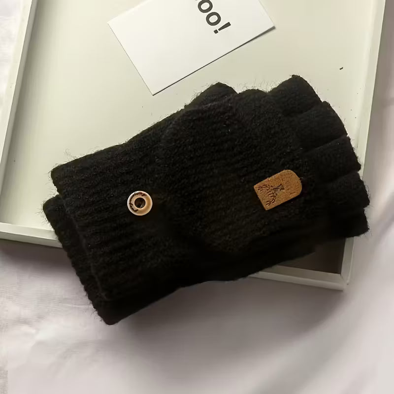 BowLift | Men's WinterPro Fingerless Gloves – Thick, Warm and Comfortable