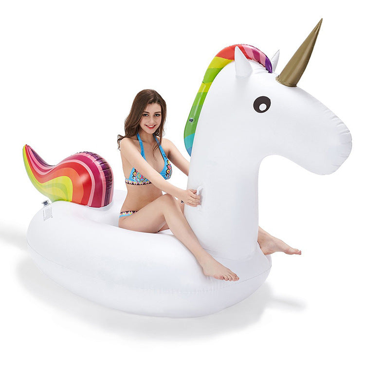 Women's inflatable swimming toy in unicorn shape Bowlift
