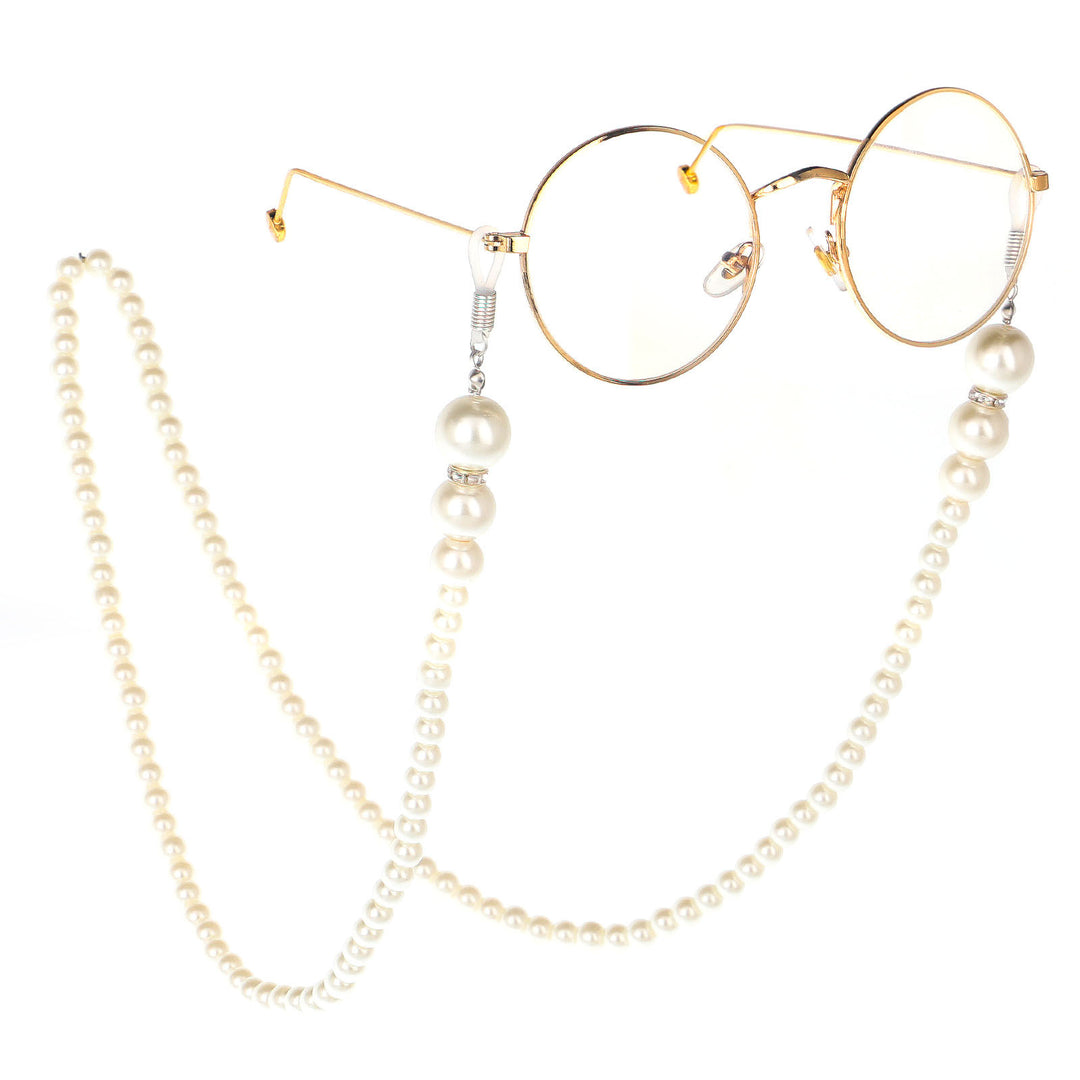 Elegant Pearl Eyewear Chain Bowlift