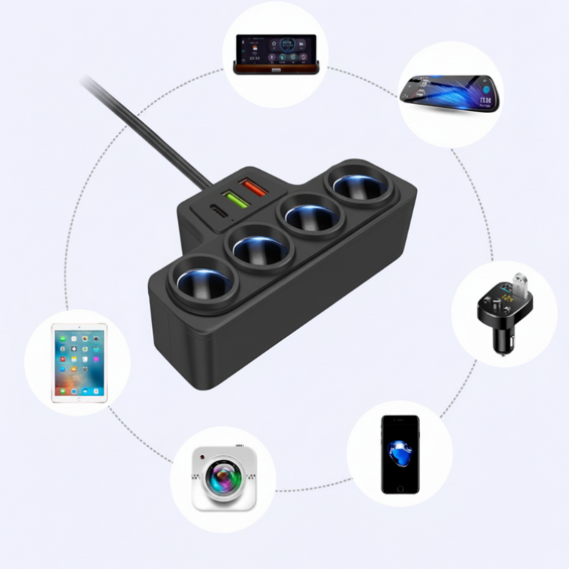 VoltMaxx 7-in-1 PowerHub — Charge all devices simultaneously and stay safely and stress-free connected at all times | Bowlift