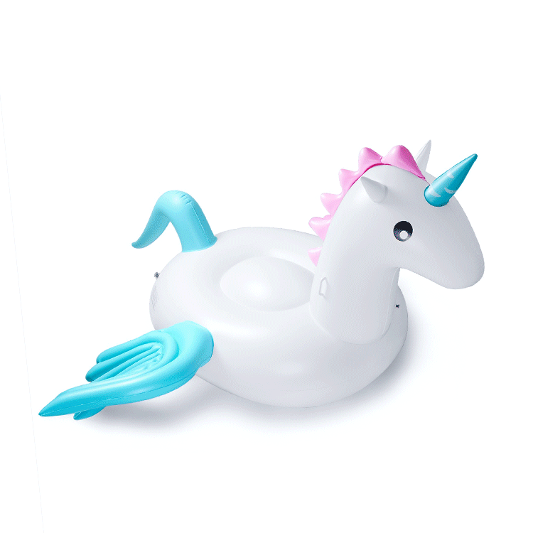 Women's inflatable unicorn swimming toy Bowlift