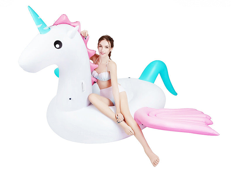 Ladies inflatable unicorn pool toy Bowlift