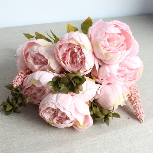 Luxurious Faux Peony Bouquet