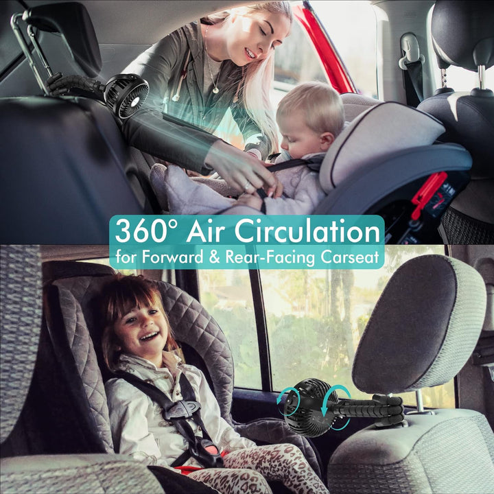 Portable Stroller Fan | Bowlift