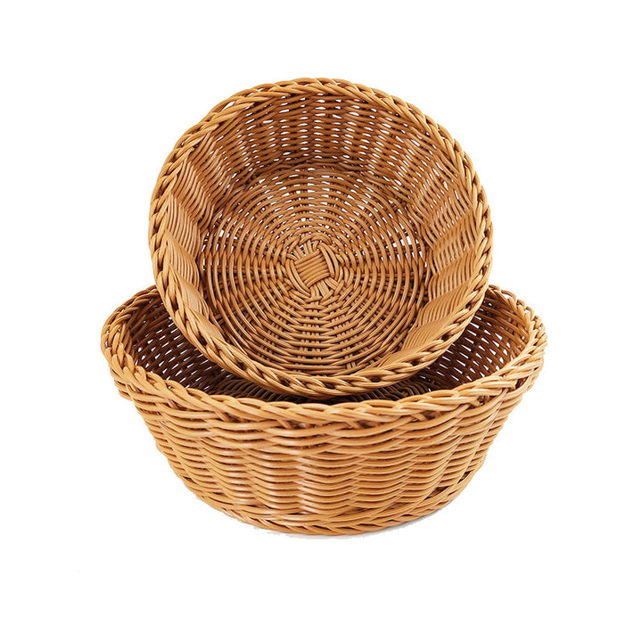 Women’s basket set made of woven natural material Bowlift