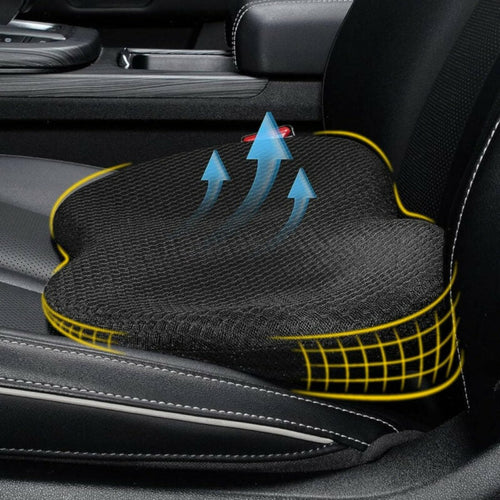 BowLift | Car Seat Cushion with Memory Foam Support