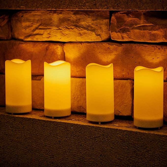 Flameless Melted Candles Bowlift