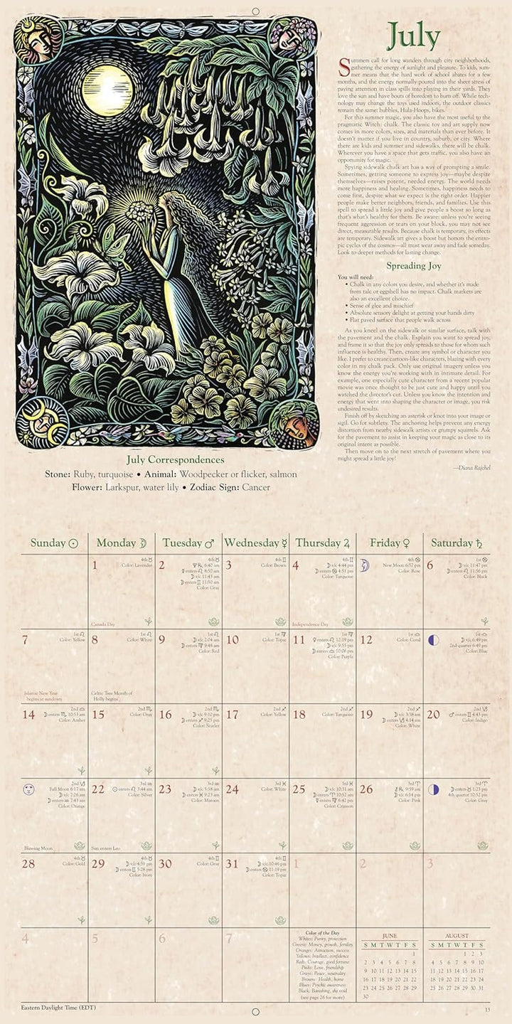 BowLift | Magical Seasons Wall Calendar