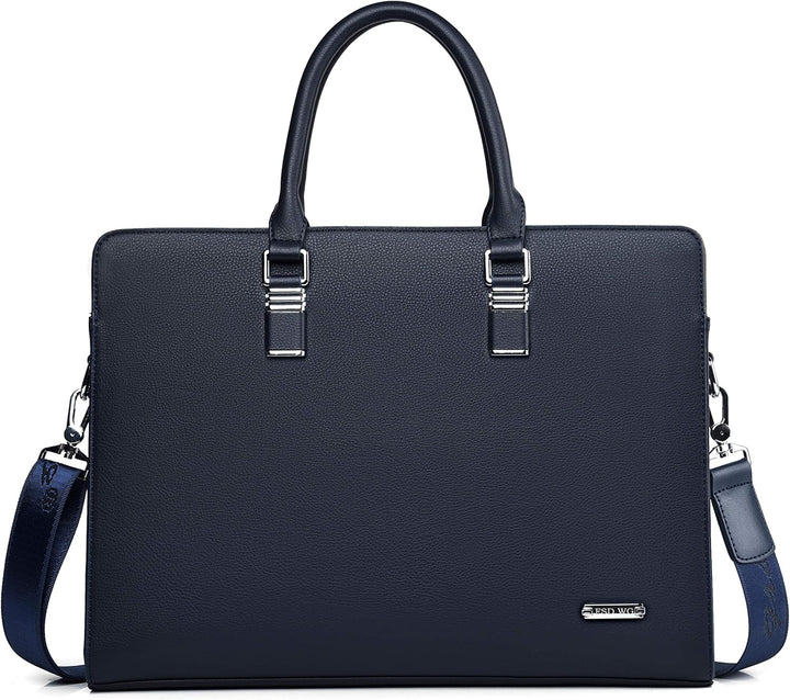 Genuine Leather Multi-Compartment Business Briefcase for Professionals | Bowlift
