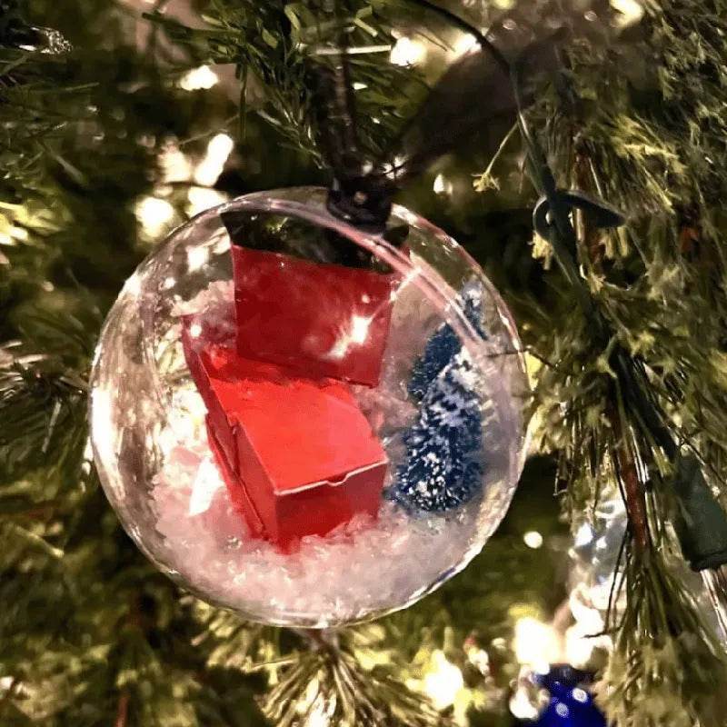 BowLift | Christmas Tree Decoration Transparent Ball Hanging Decoration Scene Layout Hanging Decoration