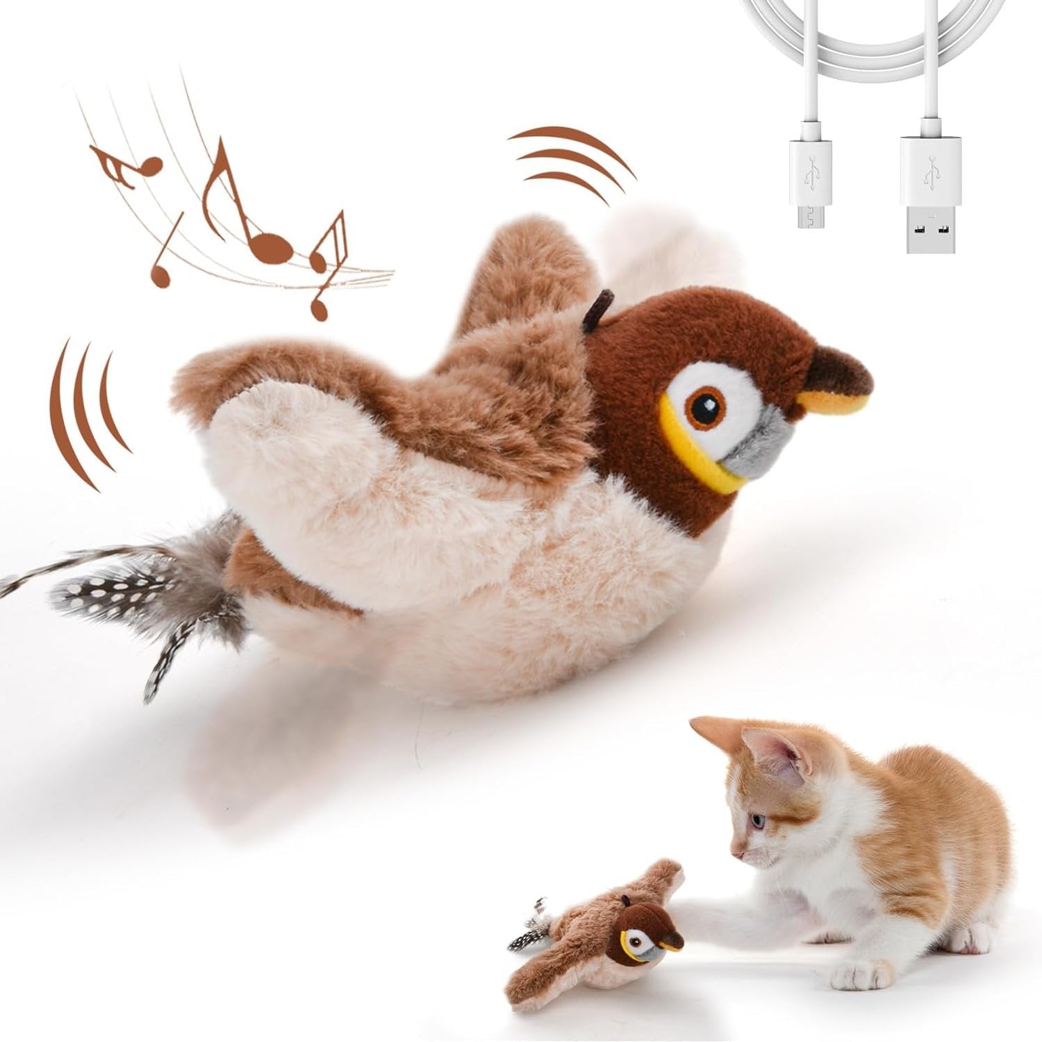 BowLift | ChirpBuddy – Interactive Bird Toy for Cats