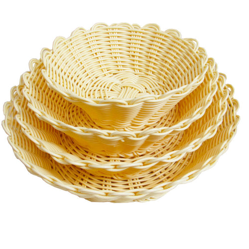 Stackable Woven Serving Bowls Bowlift