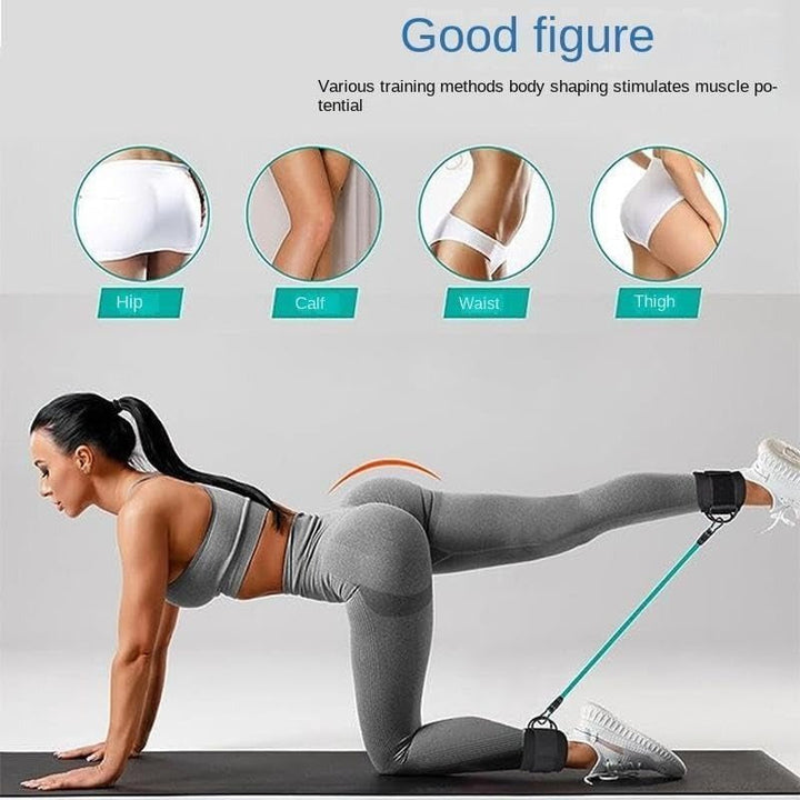 5-Pack Ankle Resistance Band Set Bowlift