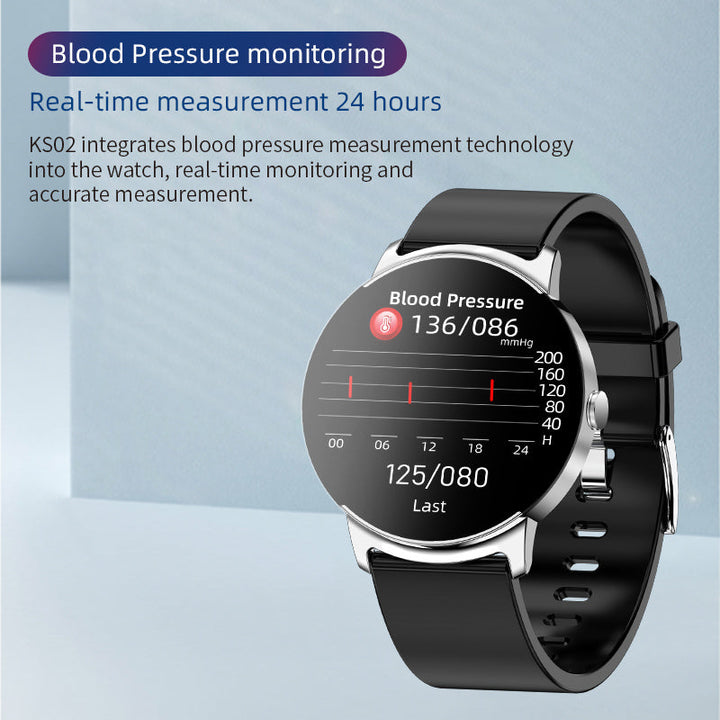 BowLift | BCKS02 Blood sugar meter Blood oxygen Blood pressure Heart rate Bluetooth Smartwatch
