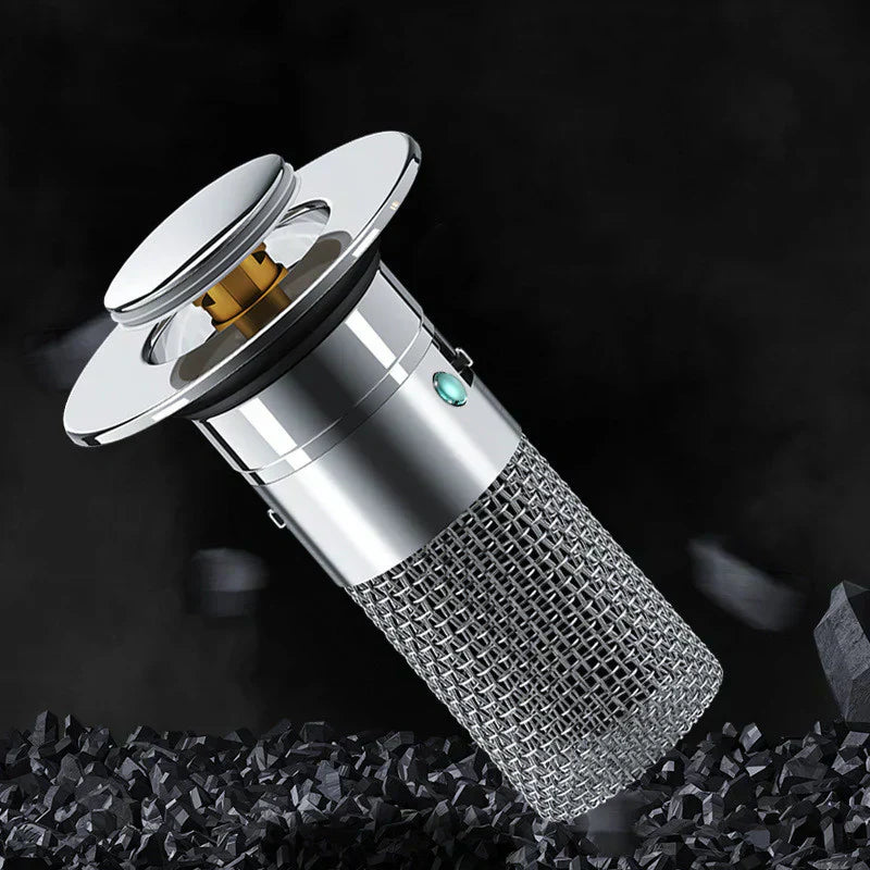 Stainless Steel Drain Filter with Hair Catcher – Rustproof Sieve for Kitchen and Bathroom, Clog-free | Bowlift