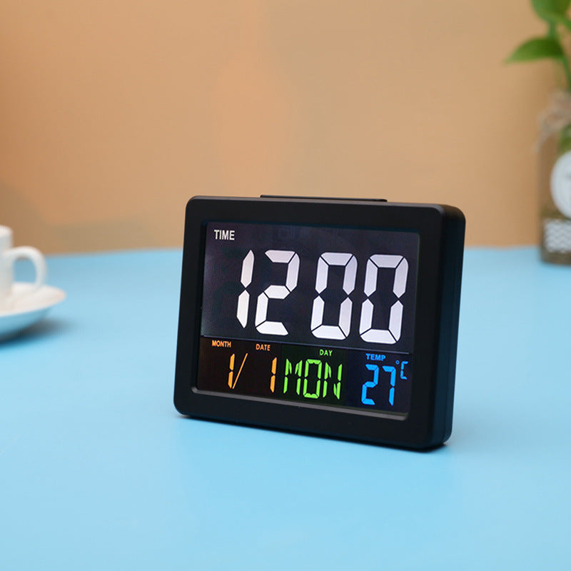 Digital Multifunction Alarm Clock with Large Display Bowlift