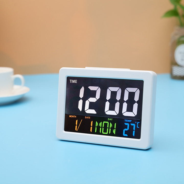 Digital Multifunction Alarm Clock with Large Display Bowlift