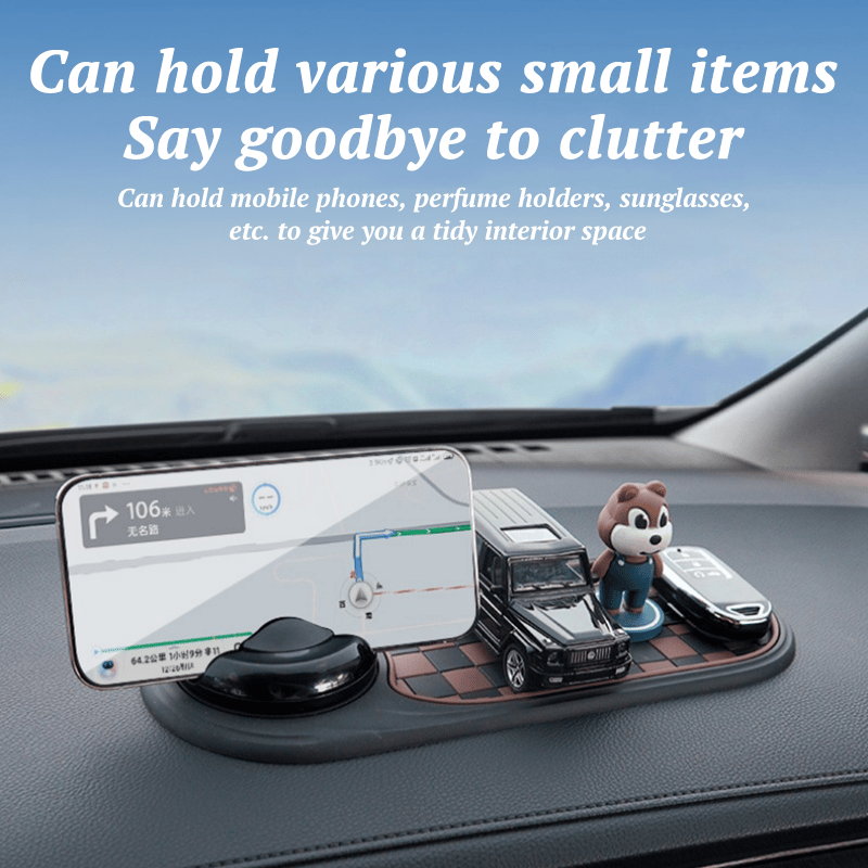 BowLift | Woyuosn Multifunction Car Mat with Phone Holder Hidden Number Plate
