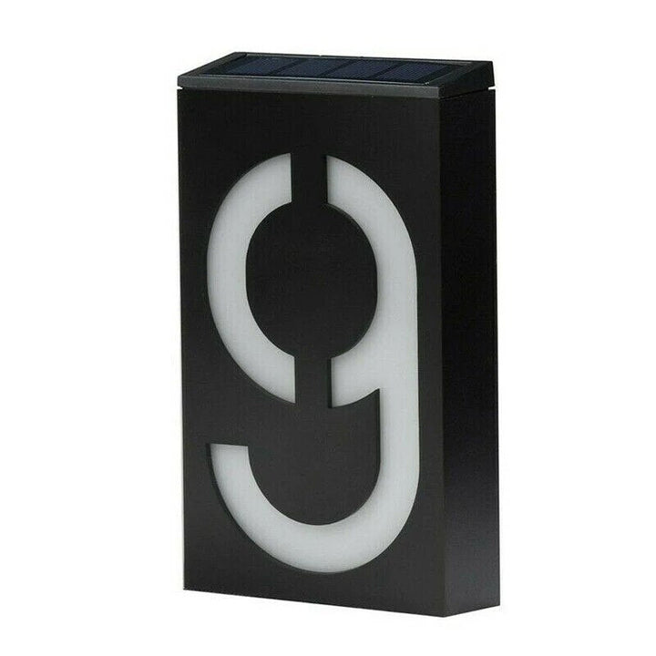 BowLift | Solar house numbers - eco-friendly - economical - modern design