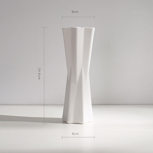 Texture Minimalist Ceramic Flower Vase
