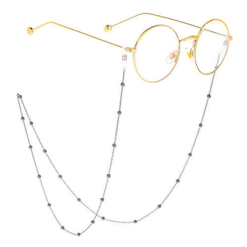 Elegant Eyewear Chain with Decorative Beads Bowlift