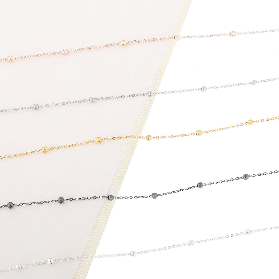 Elegant Eyewear Chain with Decorative Beads Bowlift