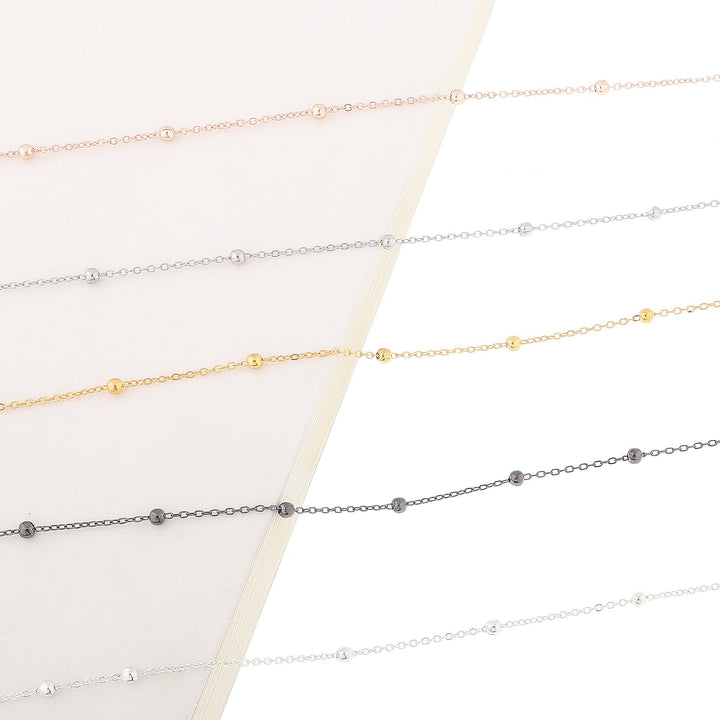 Elegant Eyewear Chain with Decorative Beads Bowlift