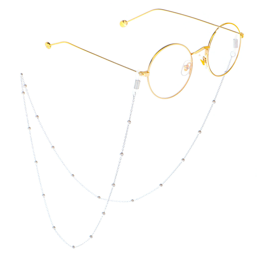 Elegant Eyewear Chain with Decorative Beads Bowlift