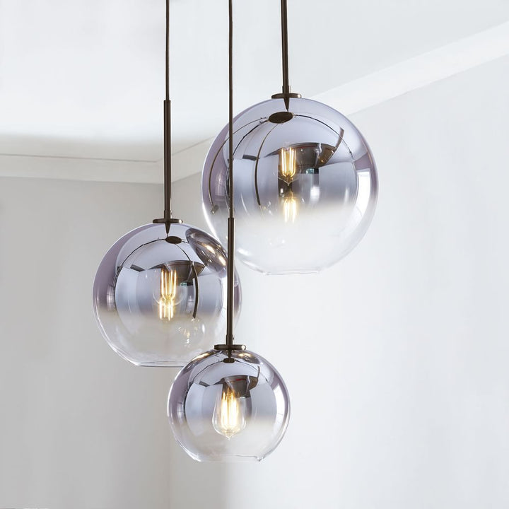 Modern Glass Globe Pendant Light