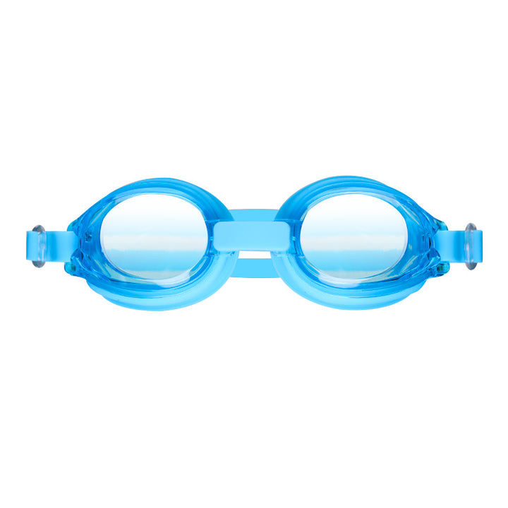 Swim goggles with anti-fog coating and individually adjustable headband Bowlift