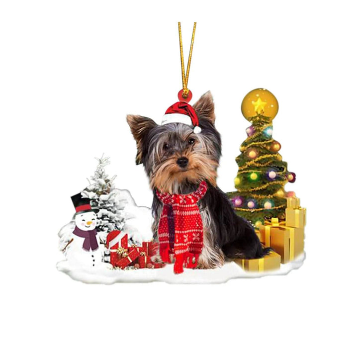 BowLift | Christmas Family Puppies Decorate Trees With Lights