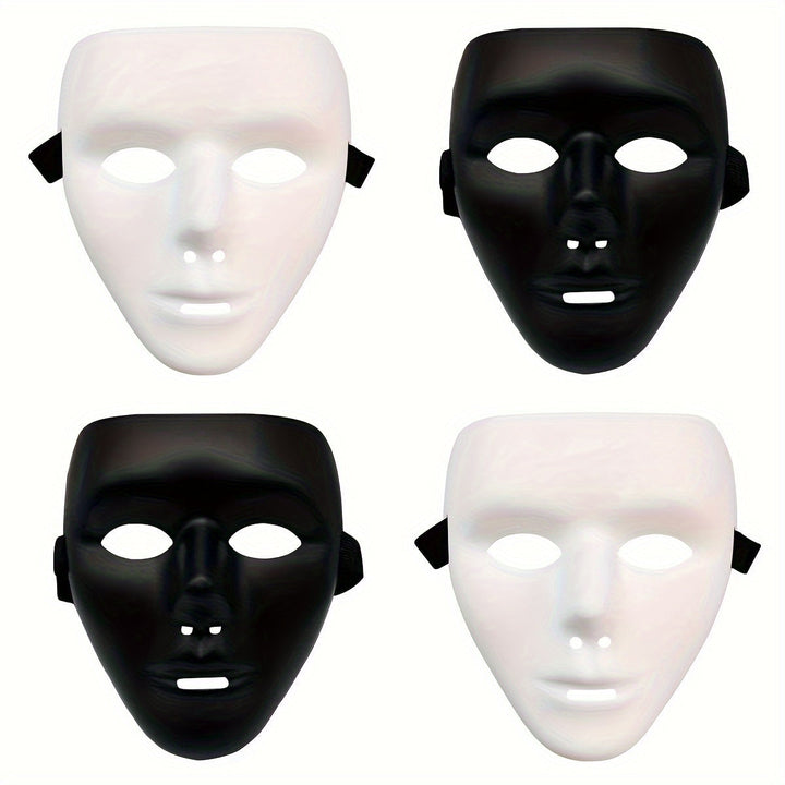 BowLift | Men's Full Face Plastic Halloween Mask | Anonymous Cosplay