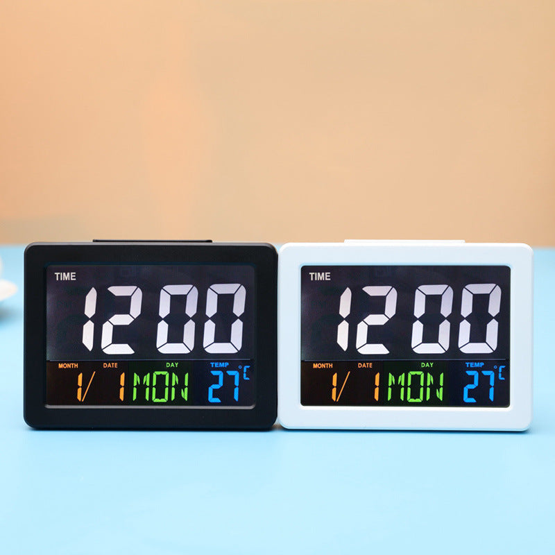 Digital Multifunction Alarm Clock with Large Display Bowlift