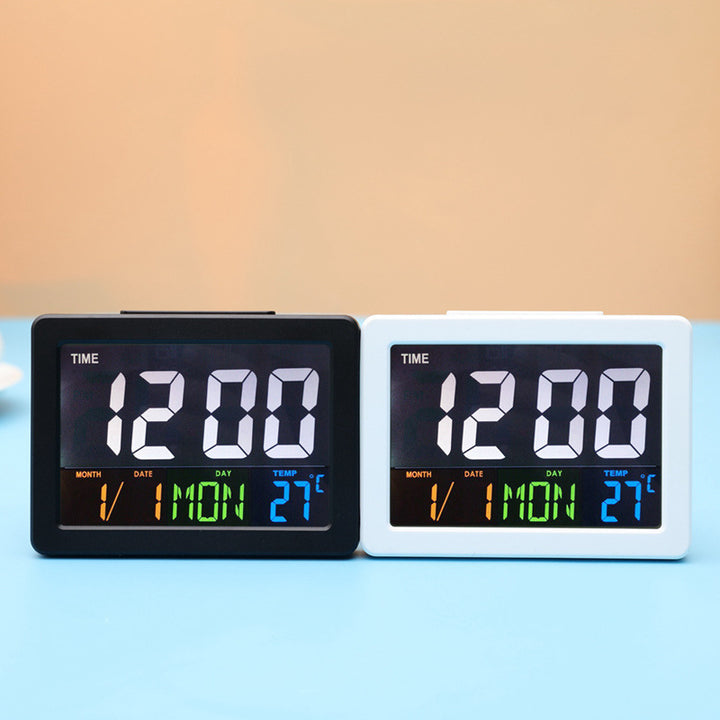 Digital Multifunction Alarm Clock with Large Display Bowlift