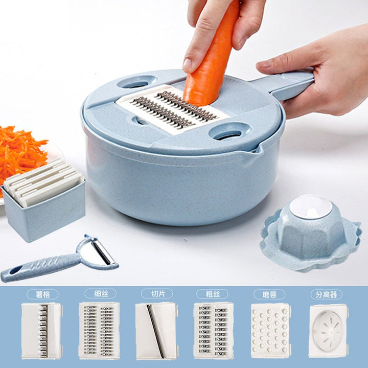 Kitchen Multi-functional Chopper 12-in-1 Vegetable Cutter | Bowlift