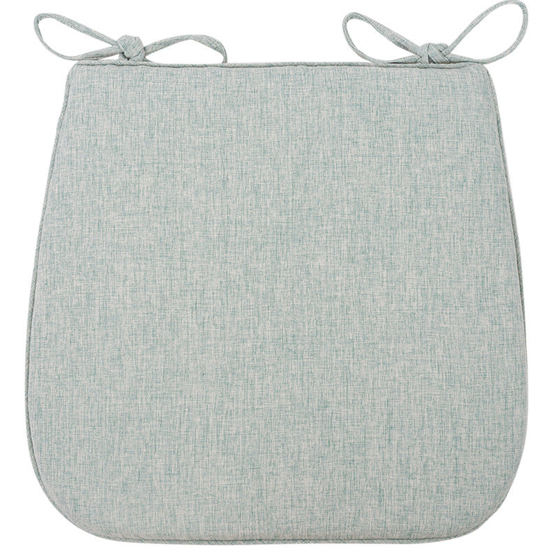 Padded chair cushion with ties and breathable linen mix Bowlift