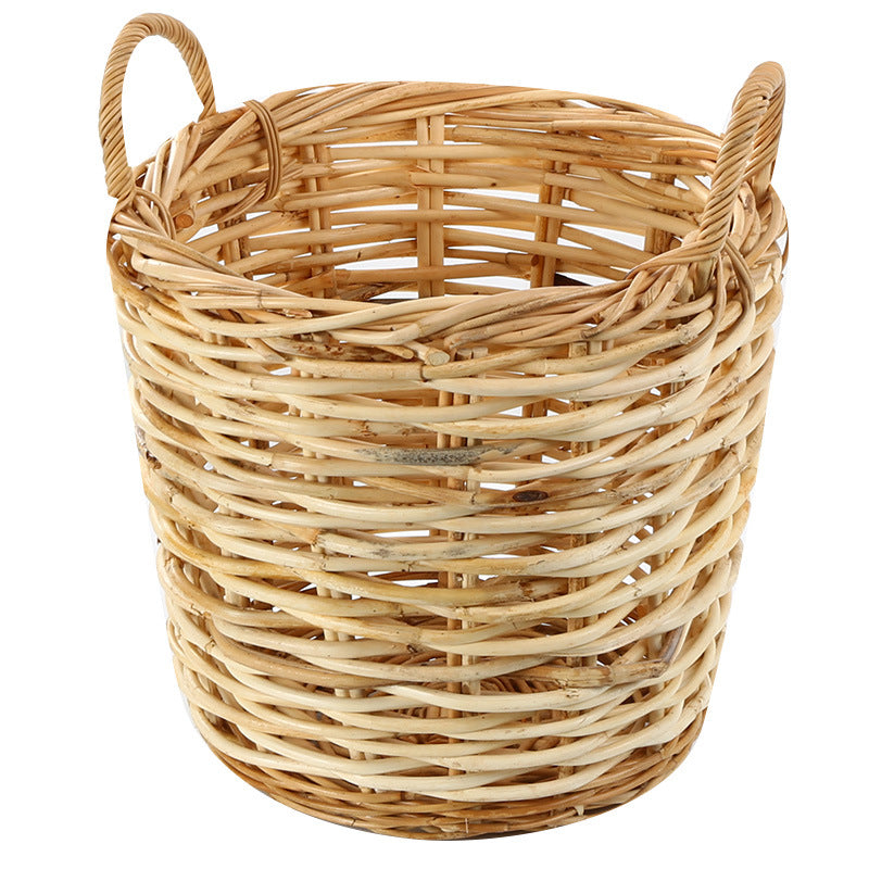 Natural Woven Storage Basket Bowlift
