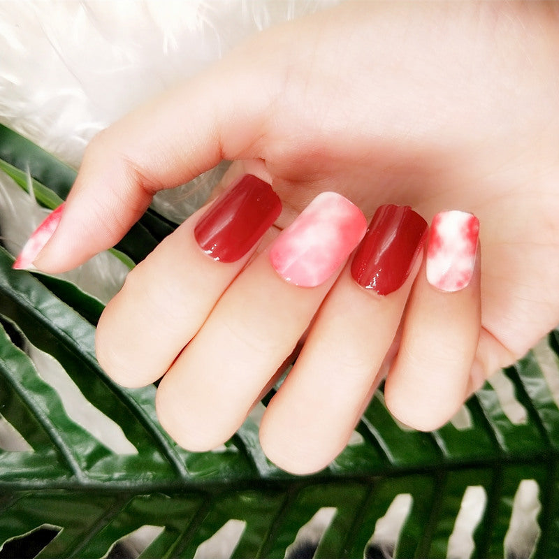 Artistic Marble Effect Press-On Nails