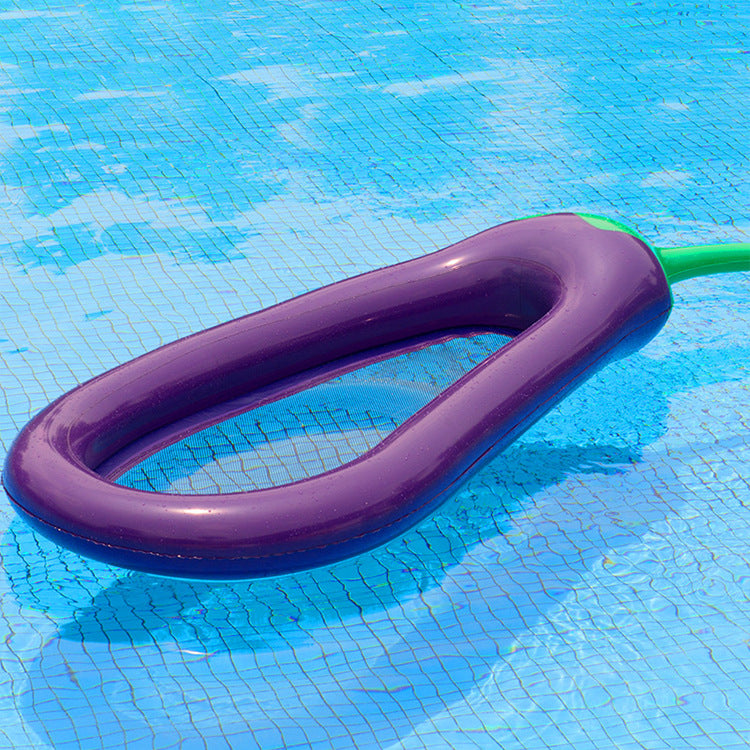 Women's inflatable comfort lounger in eggplant design Bowlift