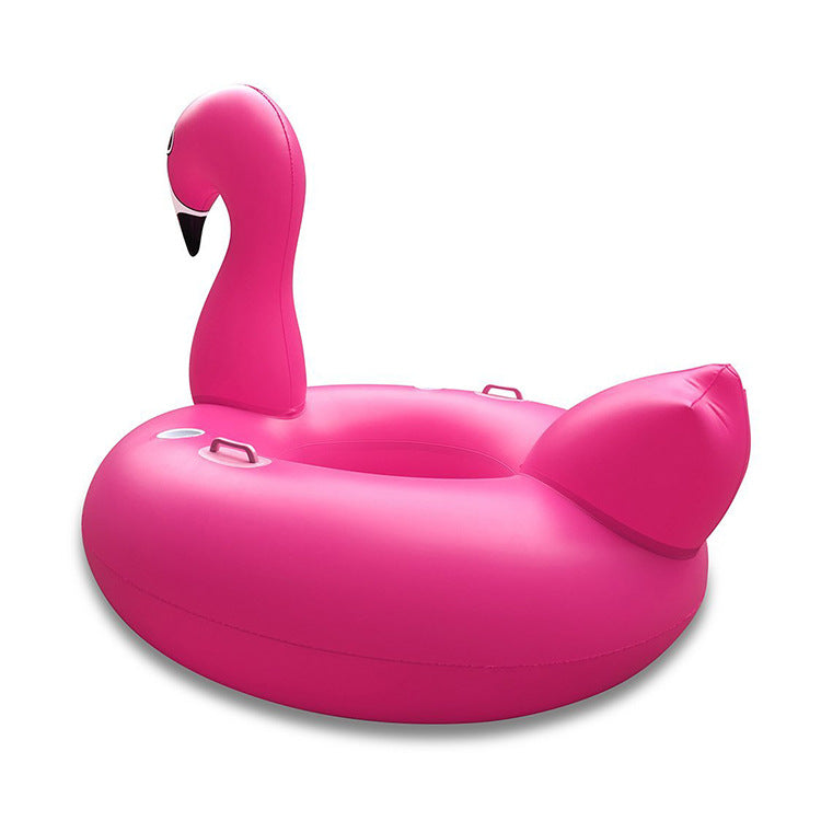 Women Inflatable Swimming Flamingo Bowlift