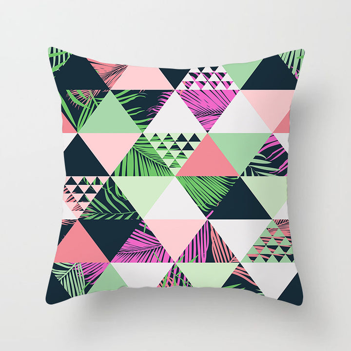 Tropical Pineapple and Banana Pattern Decorative Throw Pillow Cover