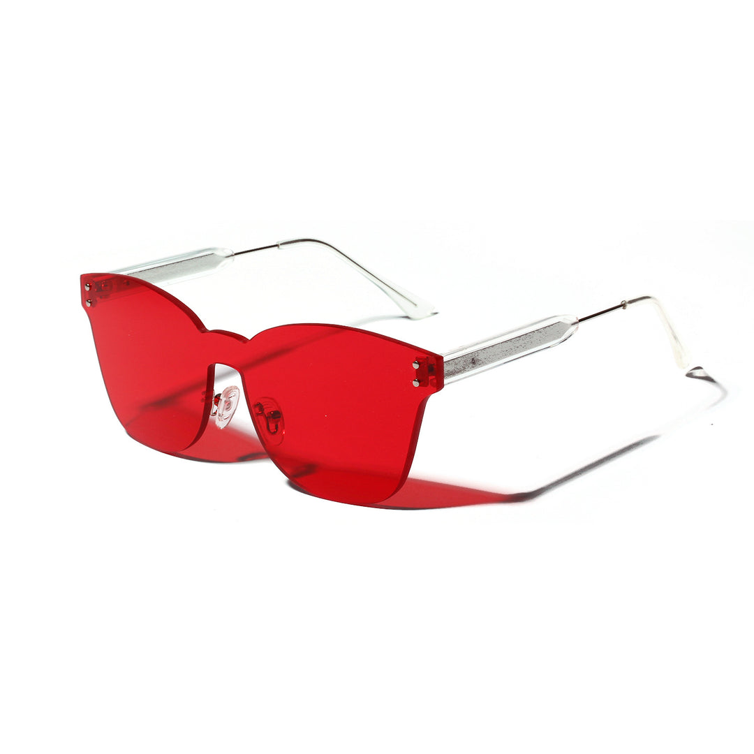 Women's Fashion Sunglasses with Unique Transparent Frame Bowlift