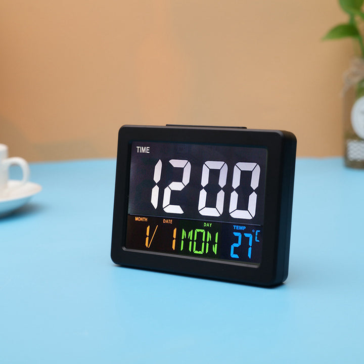 Digital Thermometer and Hygrometer Alarm Clock Bowlift
