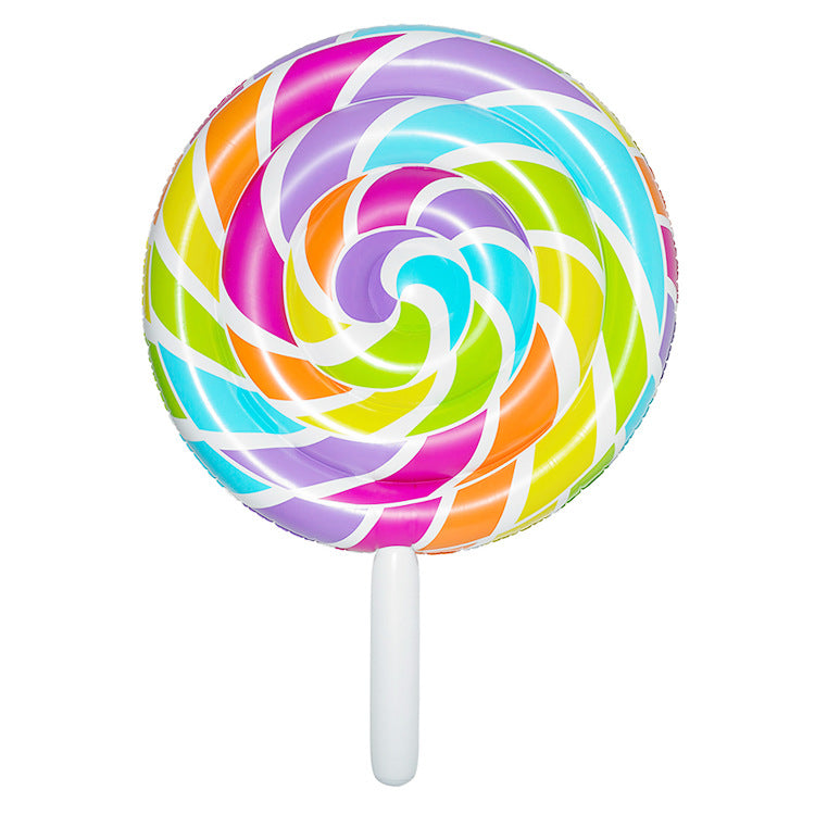 Unisex Inflatable Lollipop Swim Ring Bowlift