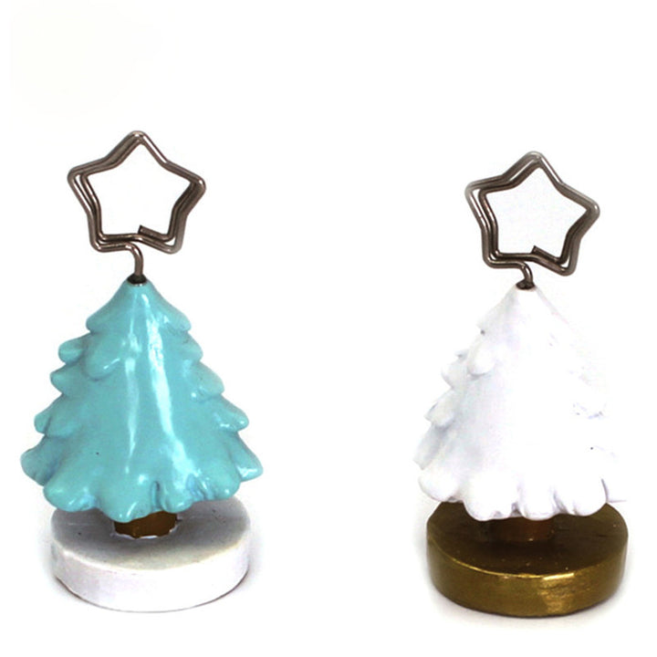 Decorative Christmas Tree Photo Holder