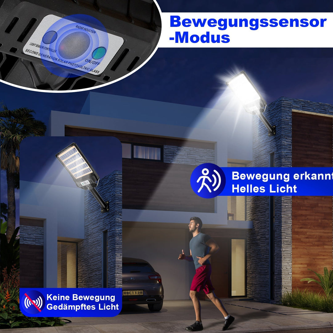 Solar lamp streetlight with motion sensor 300W/400W | Bowlift
