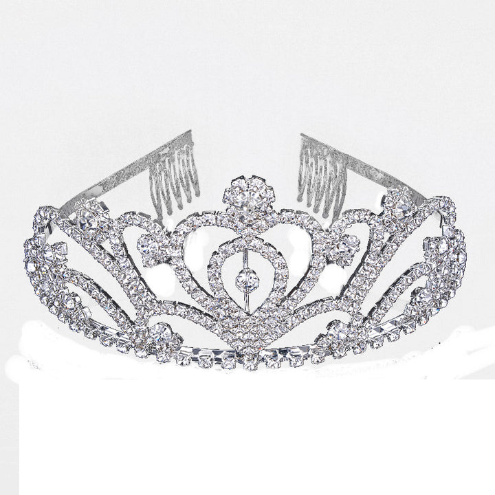 Ladies Crystal-Embellished Crown Bowlift