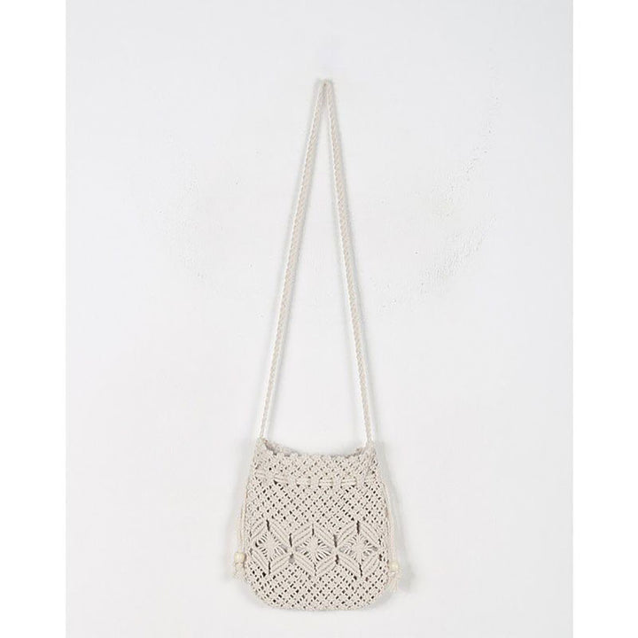 Hand-knotted Eco-friendly Shoulder Bag Bowlift