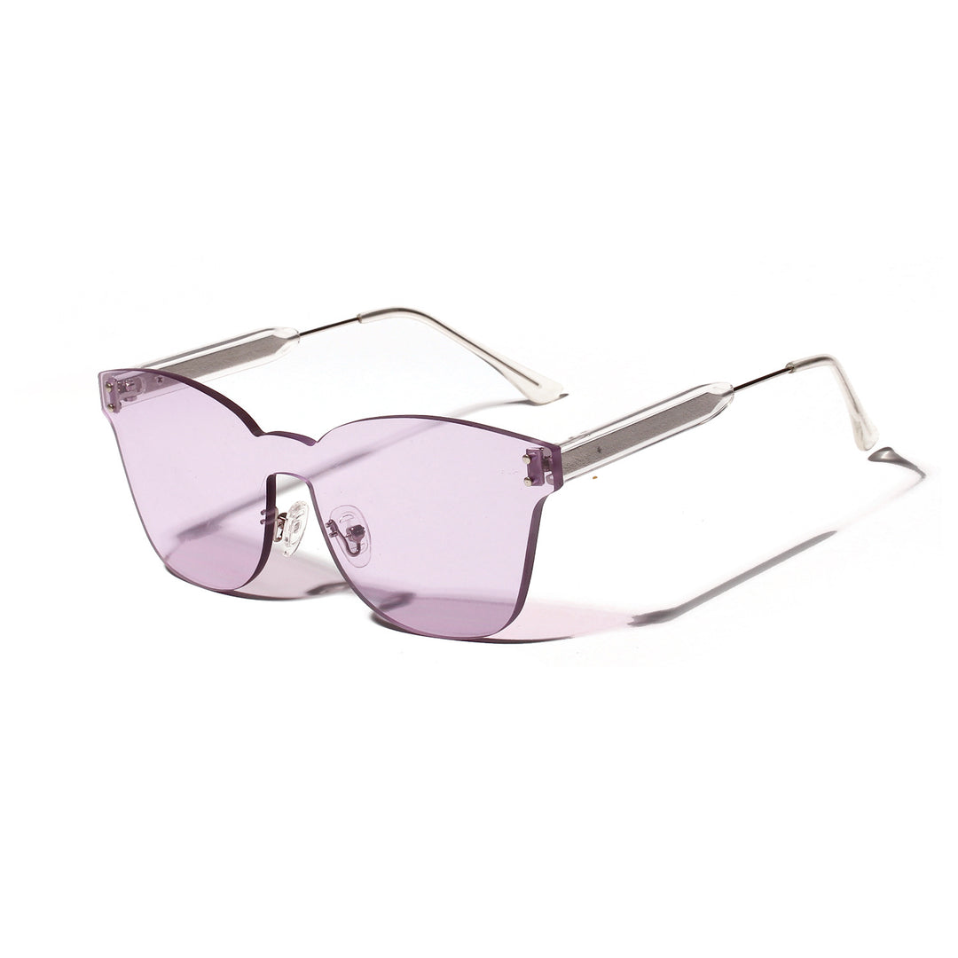 Women's Fashion Sunglasses with Unique Transparent Frame Bowlift